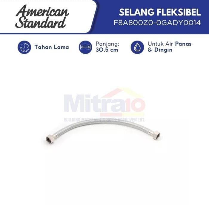 Amstad Selang Fleksibel F8A800Z0-0GADY0014 Flexhose 1/2 Inch visual 2