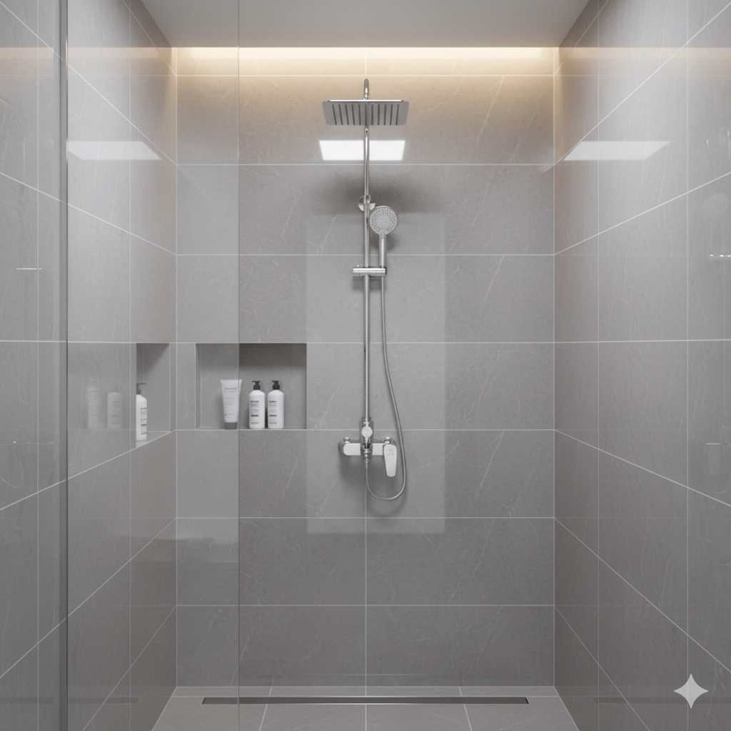 Amstad Shower Tiang FFAS1772-701500BCD Chrome visual 2