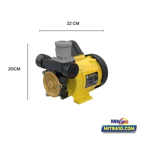 Aquamax Mesin Pompa Dorong Otomatis HD AQM-BA200A 200 W Kuning visual 2