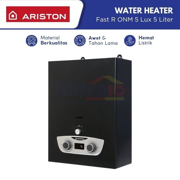 Ariston Water Heater Gas Fast R Onm 5 LUX 5 L visual 2