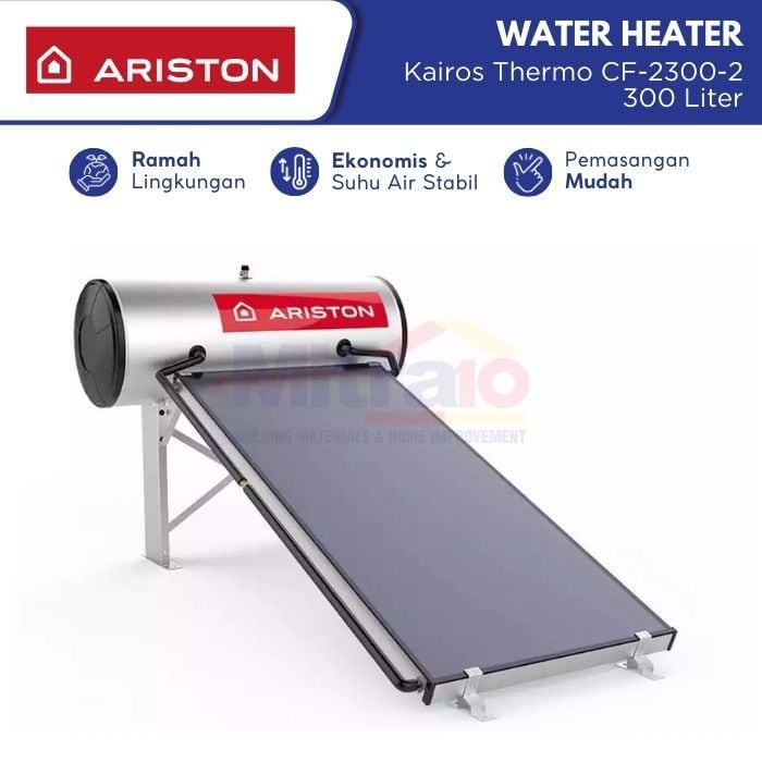 Ariston Water Heater Solar tenaga Surya Kairos Thermo CF-2300-2 300 L visual 2