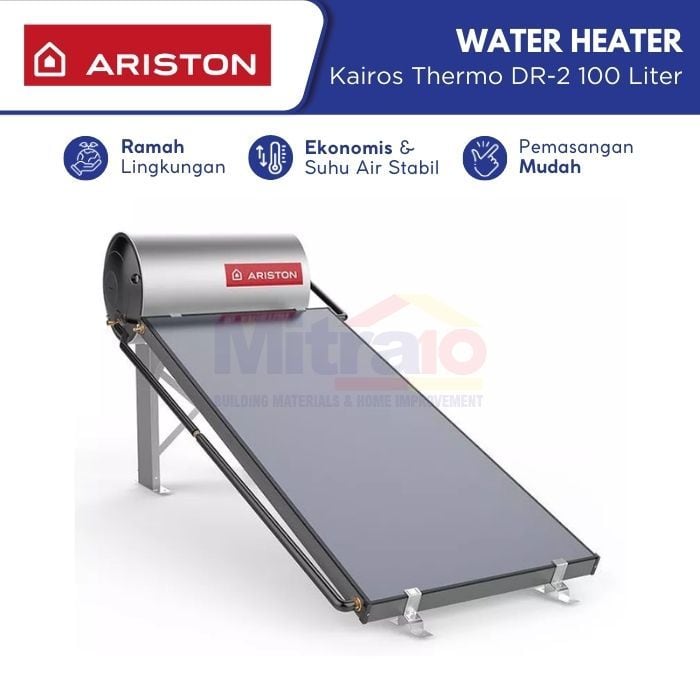 Ariston Water Heater Tenaga Surya Kairos Thermo DR-2 100 L visual 2