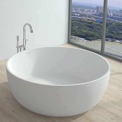 Bathtub Artstone Standar Ceramax YL6063 Bulat 150×150x55 visual 2
