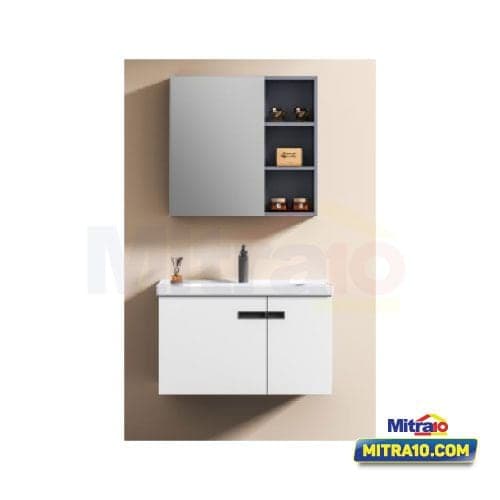 Ceramax Cabinet Set YT WELVA CB2304A-8 80CM SPC Putih visual 2