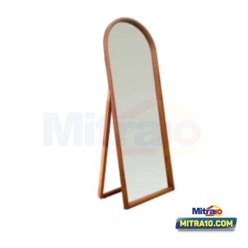 Ceramax Cermin Berdiri Reggio NTR STD004 150 × 40 cm Coklat visual 2