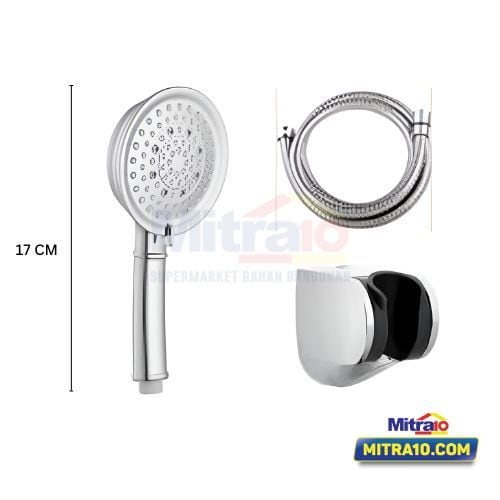 Ceramax Easy Click Hand Shower B32250 5WF Chrome visual 2