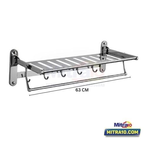 Ceramax Gantungan Handuk XBT - 0220 SS201 63CM Chrome visual 2