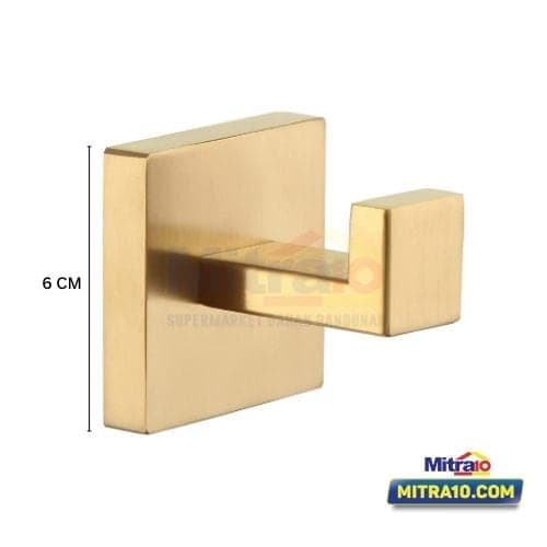 Ceramax Gantungan Single XBT - 6711 SS304 Gold visual 2