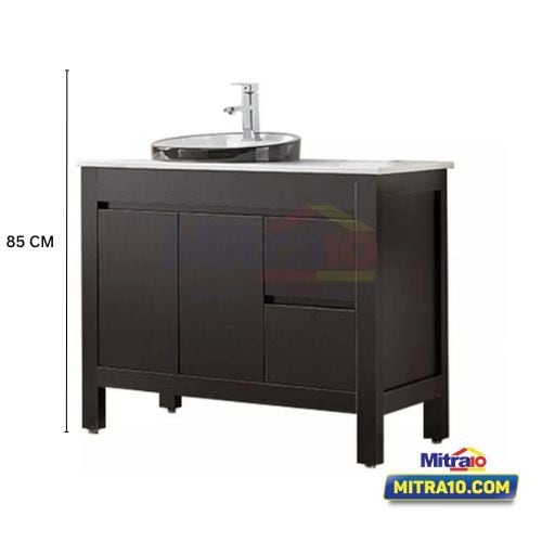 Ceramax Kabinet Dengan Wastafel Kamar Mandi Oliver Series PSPVC1803 (Set) visual 2