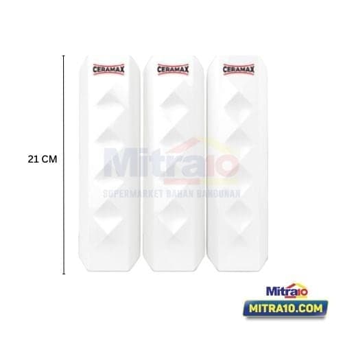 Ceramax Tempat sabun cair HSD-F7016-3 800 Ml Putih visual 2