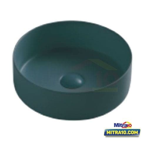 Ceramax Wastafel Atas Meja Monaco H-308 ABV Matt Green visual 2