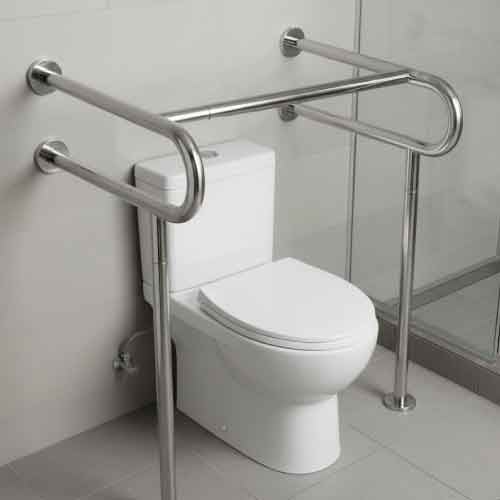 Handrail Safety Basin Ceramax HSD-G9013 Chrome - Pegangan / Grab Bar Kamar Mandi visual 2