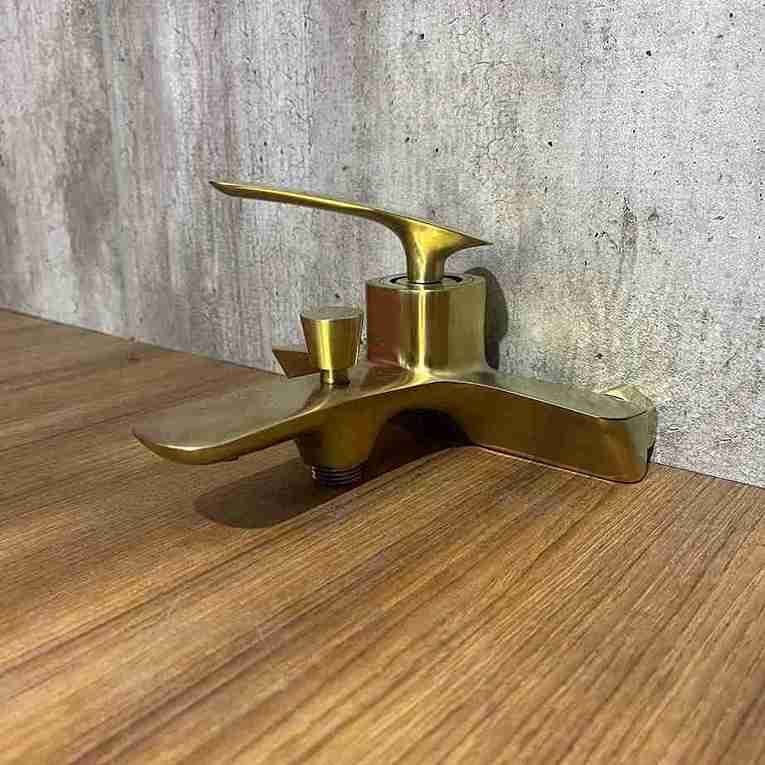 Kran Mixer Panas Dingin Ceramax 21603-357 Brush Gold visual 2