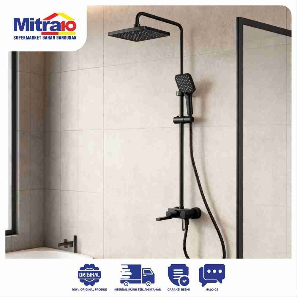 Shower Column Ceramax METTA VBQ238U11AJ Gun Metal visual 2