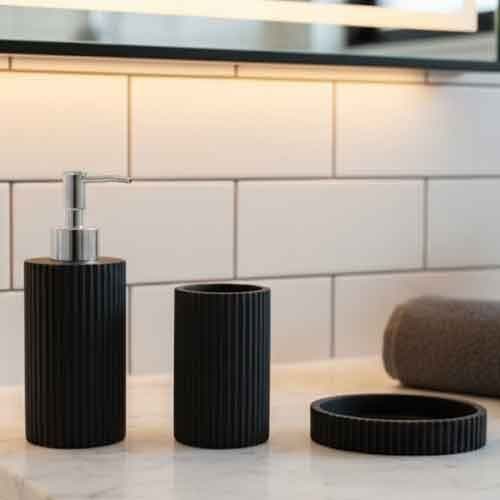 Tempat Kumur Ceramax NEUS HS2422BK-B Black visual 2