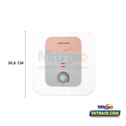 Heatsafe Water Heater Listrik 15 L 350 W – Pemanas Air Dinding Keres Gen1 Com1 SQ visual 2