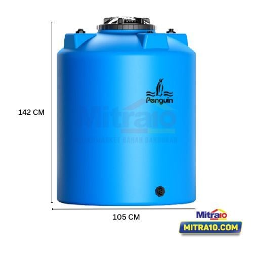Penguin Tangki Air TB 110 1050 L Biru Muda visual 2