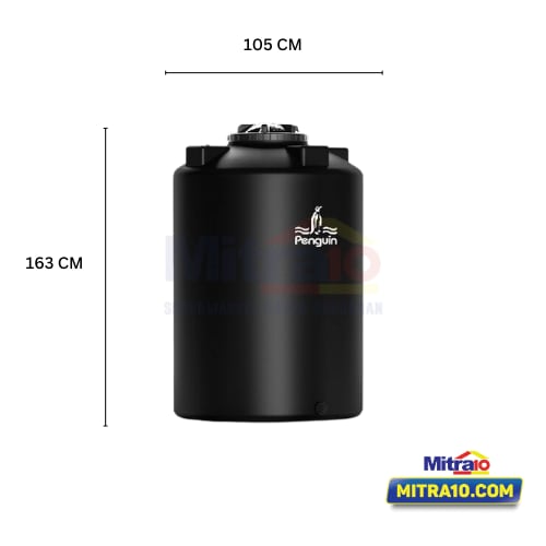 Penguin Tangki Air TB 120 1200 L Hitam visual 2