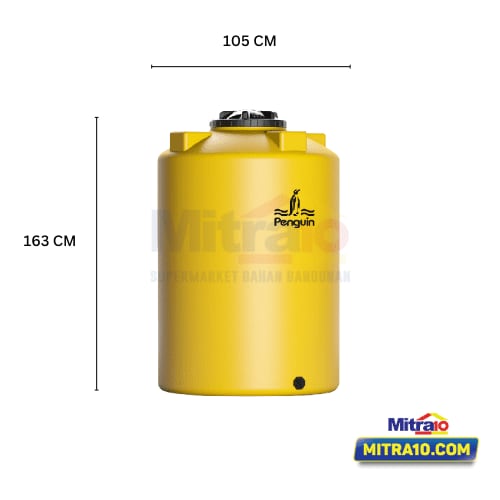 Penguin Tangki Air TB 120 1200 L Kuning visual 2