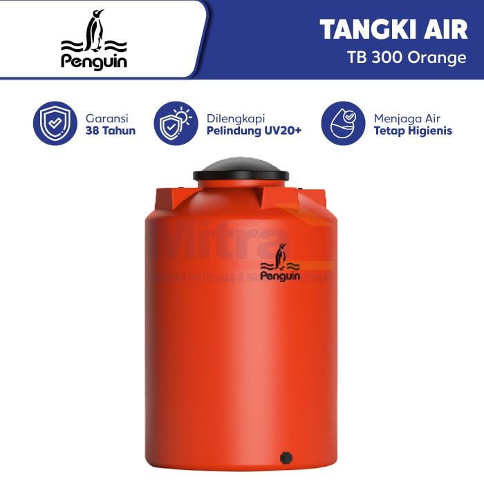 Penguin Tangki Air TB 300 3100 L Orange (Pre Order) visual 2