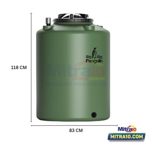 Penguin Tangki Air TB 55 520 L Hijau visual 2