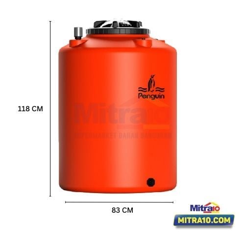 Penguin Tangki Air TB 55 520 L Orange visual 2