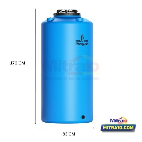 Penguin Tangki Air TB 80 800 L Biru Muda visual 2