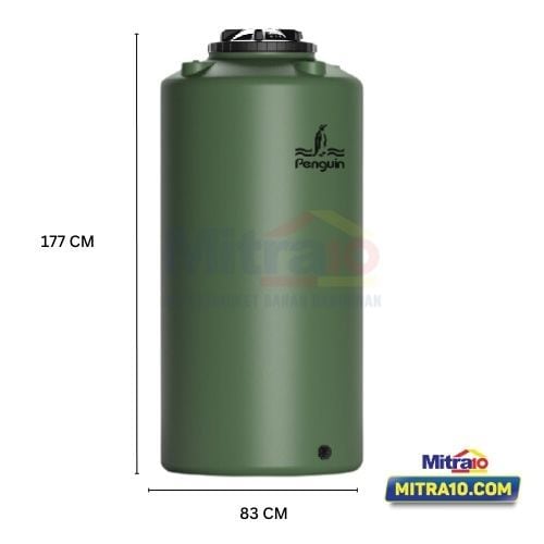 Penguin Tangki Air TB 80 800 L Hijau visual 2