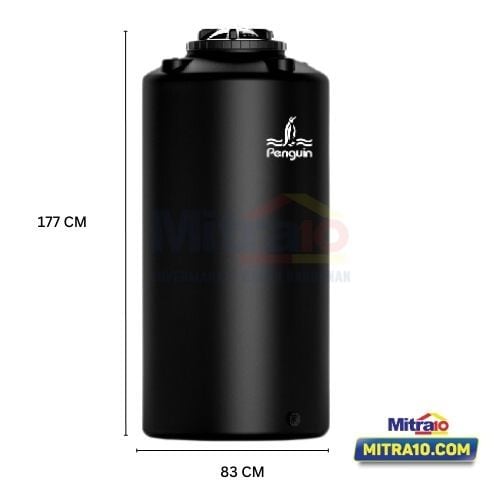 Penguin Tangki Air TB 80 800 L Hitam visual 2