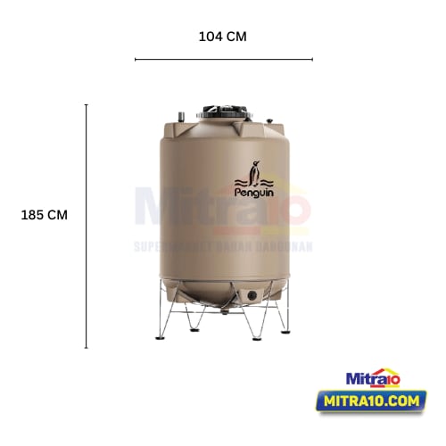 Penguin Tangki Air TD 110 1050 L Krem visual 2