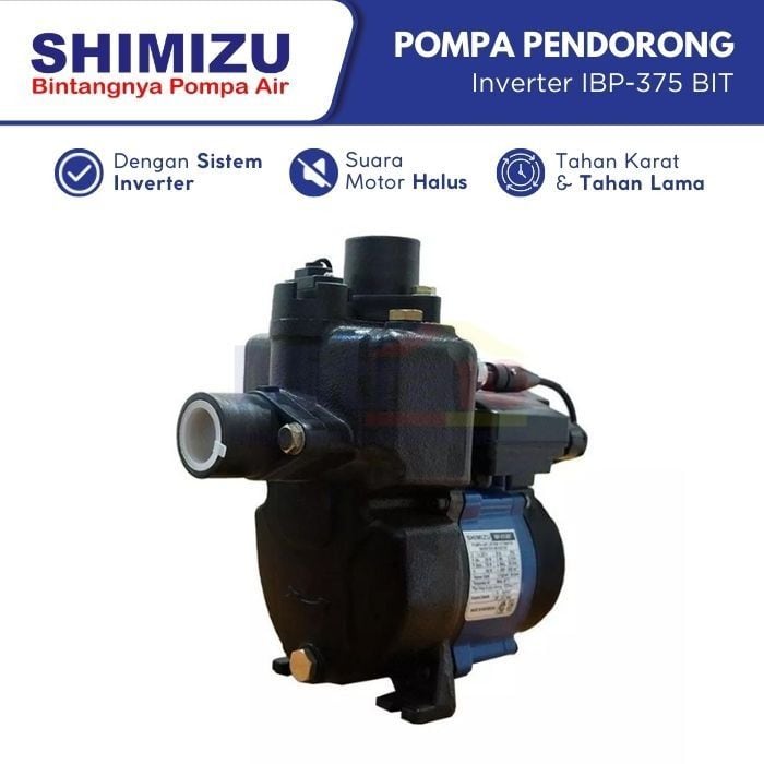 Shimizu Mesin Pompa Pendorong Inverter IBP-375 BIT visual 2