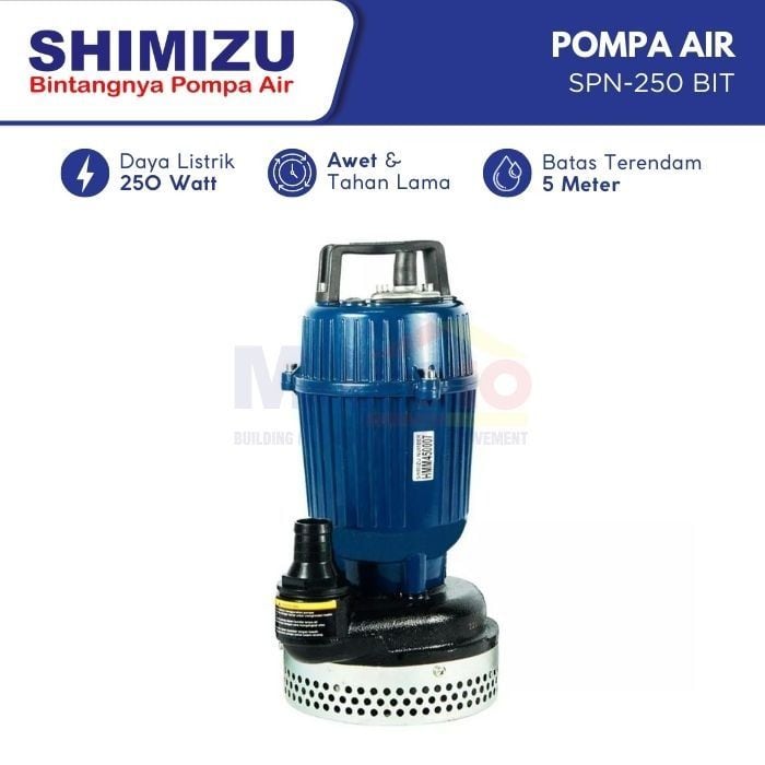 Shimizu Pompa Air Celup SPN-250 BIT visual 2