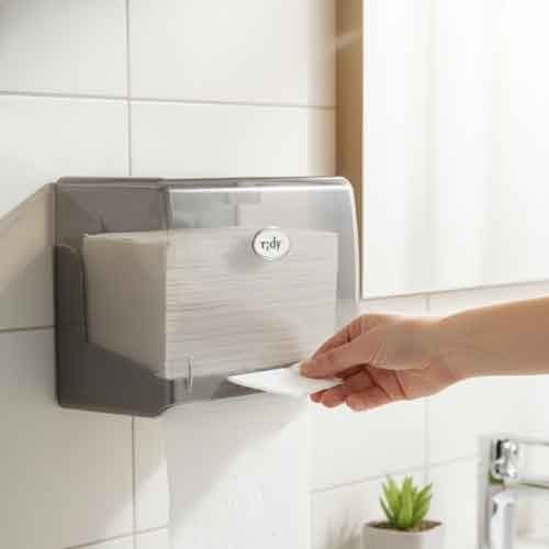 Kotak Dispenser Tisu TIDY 302 Putih visual 2