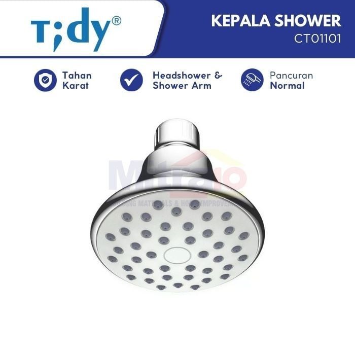 Tidy Head Shower Satu Jenis Siram CT01101 15 cm visual 2