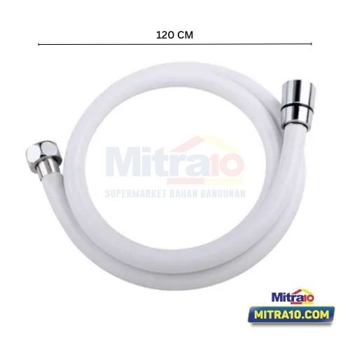 Tidy Jet Shower E1120-W 1.2 m Putih visual 2