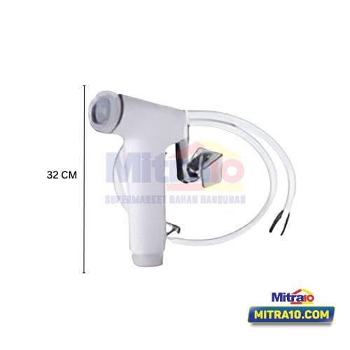 Tidy Jet Shower Kloset PC499 Ivory visual 2