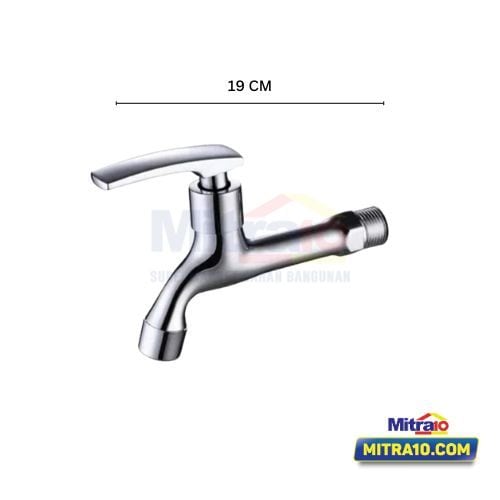 Tidy Kran Dinding Leher Panjang Stainless Arendal C303 Chrome visual 2
