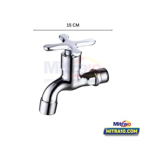 Tidy Kran Dinding Stainless Karmoy D402 Zinc Chrome visual 2