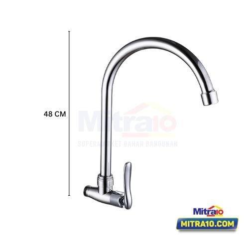 Tidy Kran Dinding Wastafel Cuci Piring Dapur Neretva 608 visual 2
