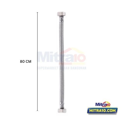 Tidy Selang Fleksibel Dingin B5080-UU 80CM Silver visual 2