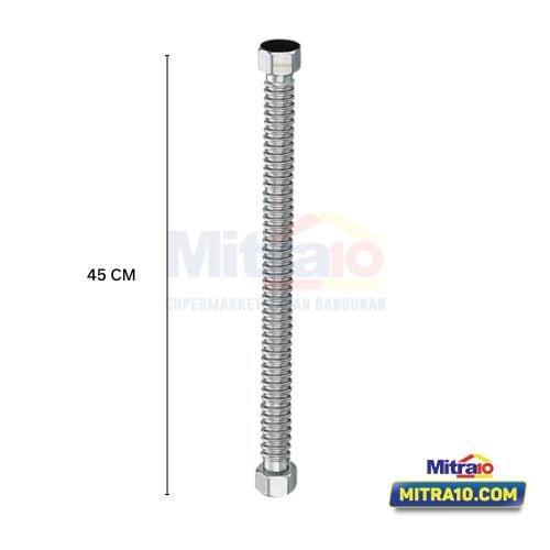 Tidy Selang Fleksibel Panas B5045-RR 45CM Silver visual 2