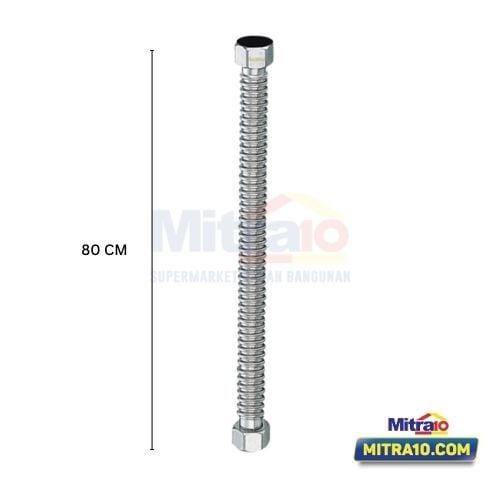 Tidy Selang Fleksibel Panas B5080-RR 80CM Silver visual 2