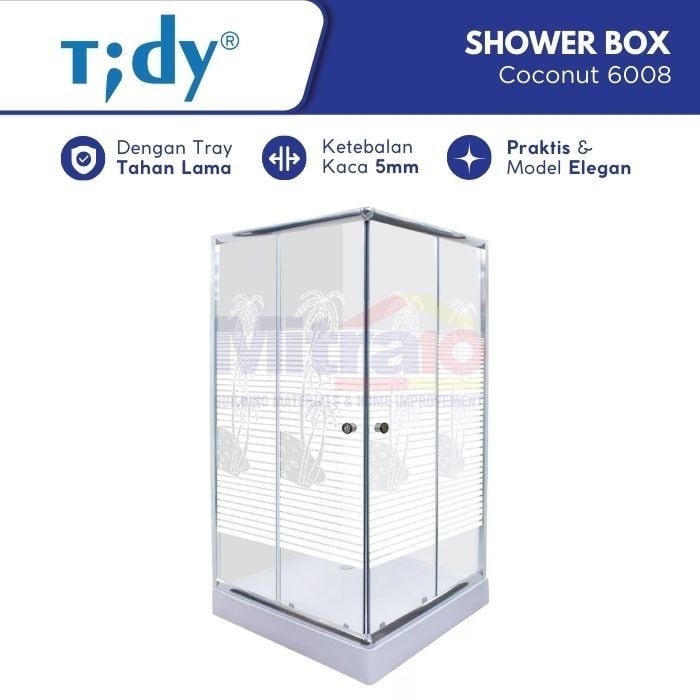 Tidy Shower Room Persegi 6008 Coconut Square visual 2