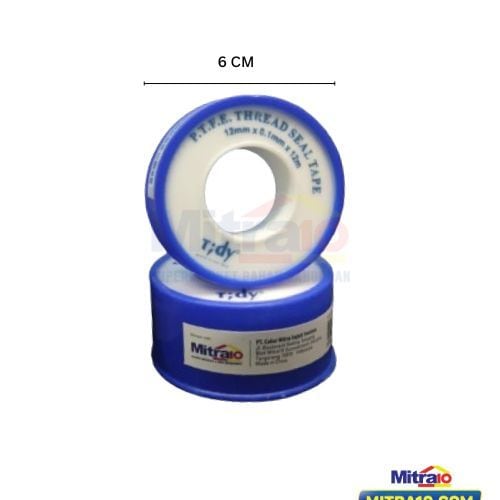 Tidy Solasi Pipa Air 25 mm X 0.1 mm X 15 M Biru visual 2
