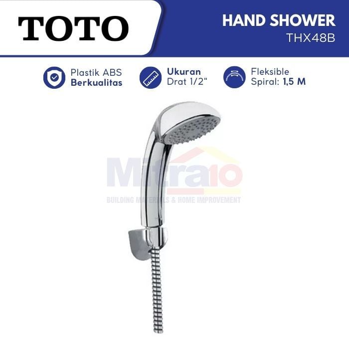 Toto Hand Shower Chrome THX48B visual 2