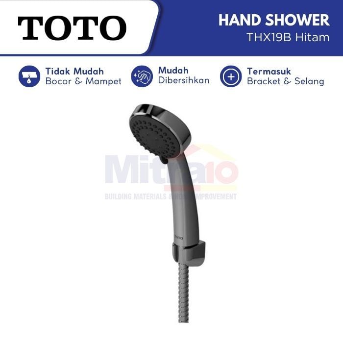 Toto Hand Shower THX19B Chrome visual 2