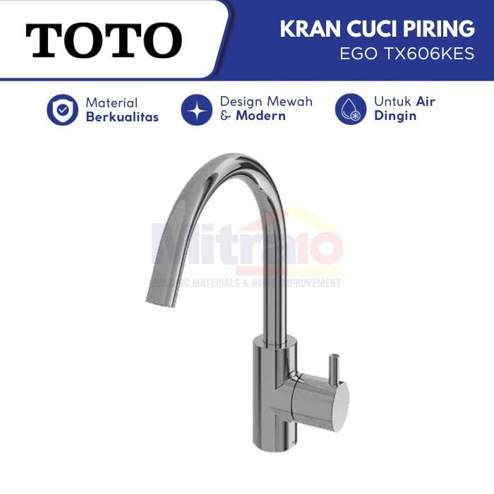 Toto Kran Wastafel Cuci Piring Ego TX606KES visual 2
