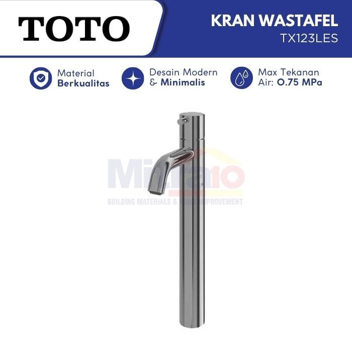Toto Kran Wastafel Leher Panjang TX123LES visual 2