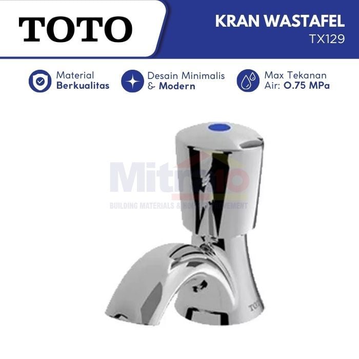 Toto Kran Wastafel Stainless TX129 visual 2