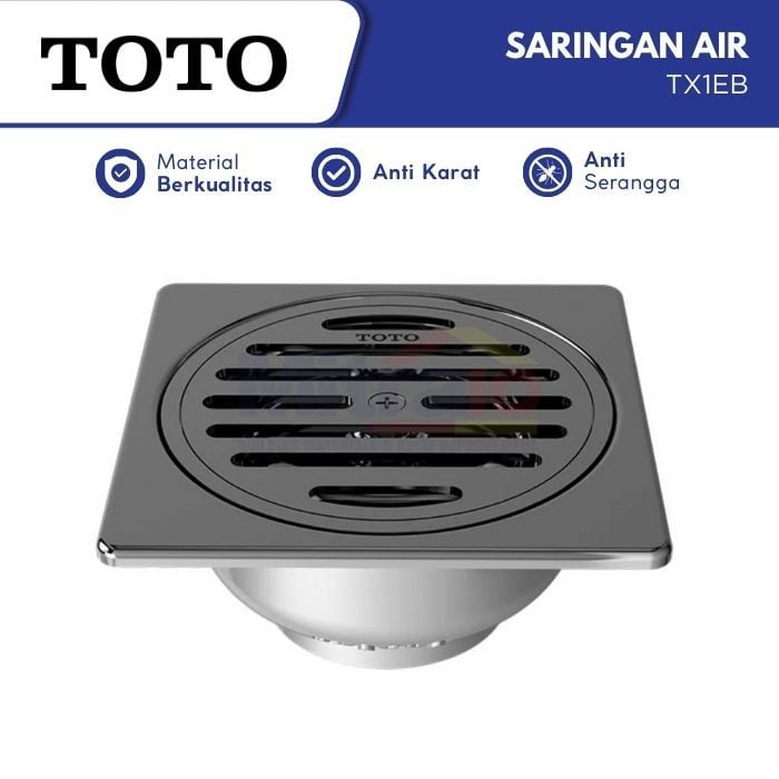 Toto Saringan Air Kamar Mandi TX1EB visual 2